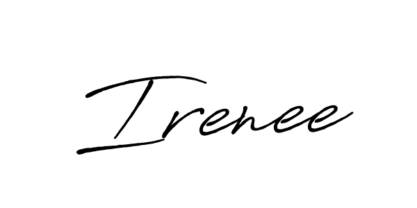 It looks lik you need a new signature style for name Irenee. Design unique handwritten (Antro_Vectra_Bolder) signature with our free signature maker in just a few clicks. Irenee signature style 7 images and pictures png