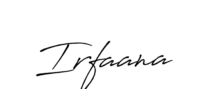 Antro_Vectra_Bolder is a professional signature style that is perfect for those who want to add a touch of class to their signature. It is also a great choice for those who want to make their signature more unique. Get Irfaana name to fancy signature for free. Irfaana signature style 7 images and pictures png