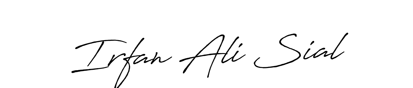 Once you've used our free online signature maker to create your best signature Antro_Vectra_Bolder style, it's time to enjoy all of the benefits that Irfan Ali Sial name signing documents. Irfan Ali Sial signature style 7 images and pictures png
