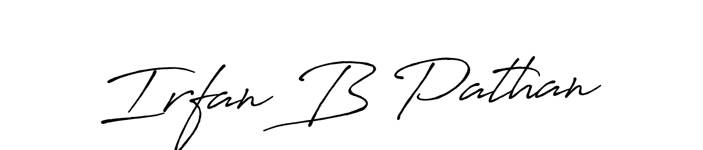 Make a beautiful signature design for name Irfan B Pathan. Use this online signature maker to create a handwritten signature for free. Irfan B Pathan signature style 7 images and pictures png