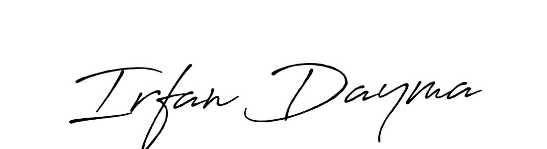 How to Draw Irfan Dayma signature style? Antro_Vectra_Bolder is a latest design signature styles for name Irfan Dayma. Irfan Dayma signature style 7 images and pictures png
