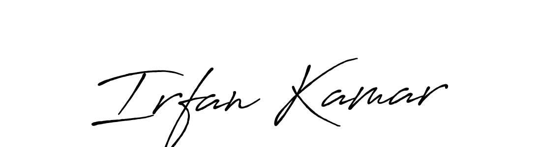 Also we have Irfan Kamar name is the best signature style. Create professional handwritten signature collection using Antro_Vectra_Bolder autograph style. Irfan Kamar signature style 7 images and pictures png