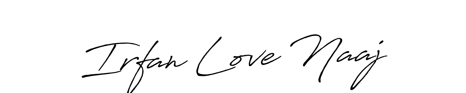 How to Draw Irfan Love Naaj signature style? Antro_Vectra_Bolder is a latest design signature styles for name Irfan Love Naaj. Irfan Love Naaj signature style 7 images and pictures png