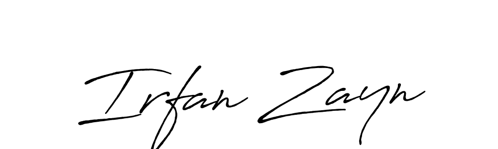 Once you've used our free online signature maker to create your best signature Antro_Vectra_Bolder style, it's time to enjoy all of the benefits that Irfan Zayn name signing documents. Irfan Zayn signature style 7 images and pictures png