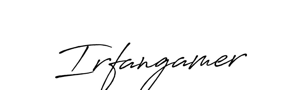 This is the best signature style for the Irfangamer name. Also you like these signature font (Antro_Vectra_Bolder). Mix name signature. Irfangamer signature style 7 images and pictures png