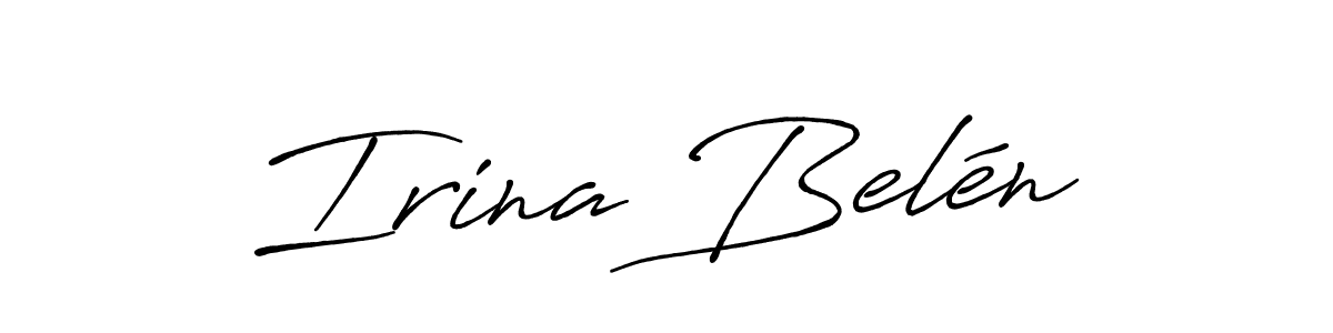 Best and Professional Signature Style for Irina Belén. Antro_Vectra_Bolder Best Signature Style Collection. Irina Belén signature style 7 images and pictures png