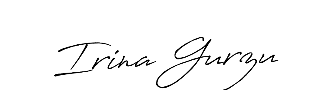 Antro_Vectra_Bolder is a professional signature style that is perfect for those who want to add a touch of class to their signature. It is also a great choice for those who want to make their signature more unique. Get Irina Gurzu name to fancy signature for free. Irina Gurzu signature style 7 images and pictures png