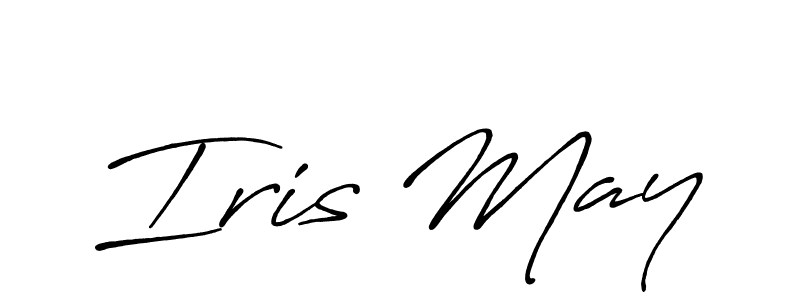 Similarly Antro_Vectra_Bolder is the best handwritten signature design. Signature creator online .You can use it as an online autograph creator for name Iris May. Iris May signature style 7 images and pictures png