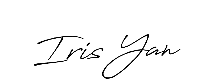 Make a short Iris Yan signature style. Manage your documents anywhere anytime using Antro_Vectra_Bolder. Create and add eSignatures, submit forms, share and send files easily. Iris Yan signature style 7 images and pictures png
