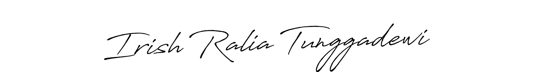 You can use this online signature creator to create a handwritten signature for the name Irish Ralia Tunggadewi. This is the best online autograph maker. Irish Ralia Tunggadewi signature style 7 images and pictures png