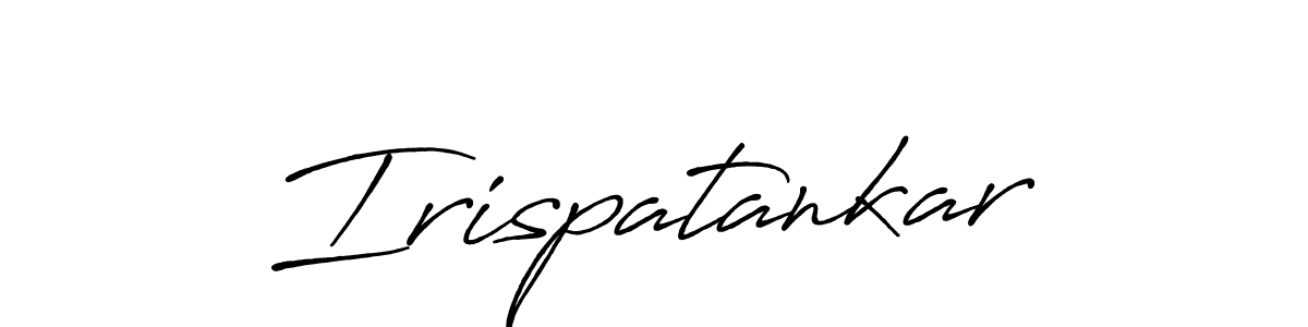 Make a beautiful signature design for name Irispatankar. Use this online signature maker to create a handwritten signature for free. Irispatankar signature style 7 images and pictures png