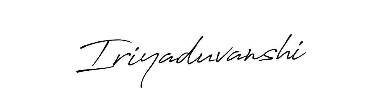 How to Draw Iriyaduvanshi signature style? Antro_Vectra_Bolder is a latest design signature styles for name Iriyaduvanshi. Iriyaduvanshi signature style 7 images and pictures png