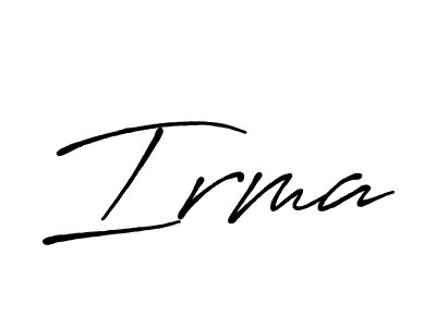 Antro_Vectra_Bolder is a professional signature style that is perfect for those who want to add a touch of class to their signature. It is also a great choice for those who want to make their signature more unique. Get Irma name to fancy signature for free. Irma signature style 7 images and pictures png