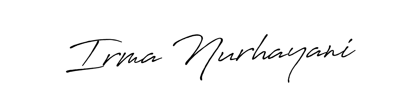 How to Draw Irma Nurhayani signature style? Antro_Vectra_Bolder is a latest design signature styles for name Irma Nurhayani. Irma Nurhayani signature style 7 images and pictures png