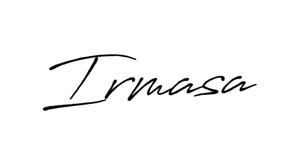 How to Draw Irmasa signature style? Antro_Vectra_Bolder is a latest design signature styles for name Irmasa. Irmasa signature style 7 images and pictures png