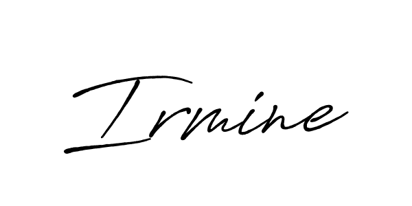 Make a beautiful signature design for name Irmine. Use this online signature maker to create a handwritten signature for free. Irmine signature style 7 images and pictures png