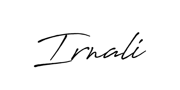 Make a short Irnali signature style. Manage your documents anywhere anytime using Antro_Vectra_Bolder. Create and add eSignatures, submit forms, share and send files easily. Irnali signature style 7 images and pictures png