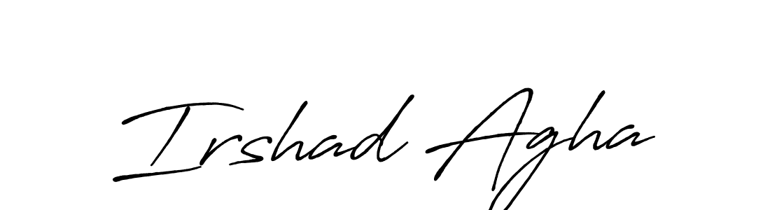 You can use this online signature creator to create a handwritten signature for the name Irshad Agha. This is the best online autograph maker. Irshad Agha signature style 7 images and pictures png