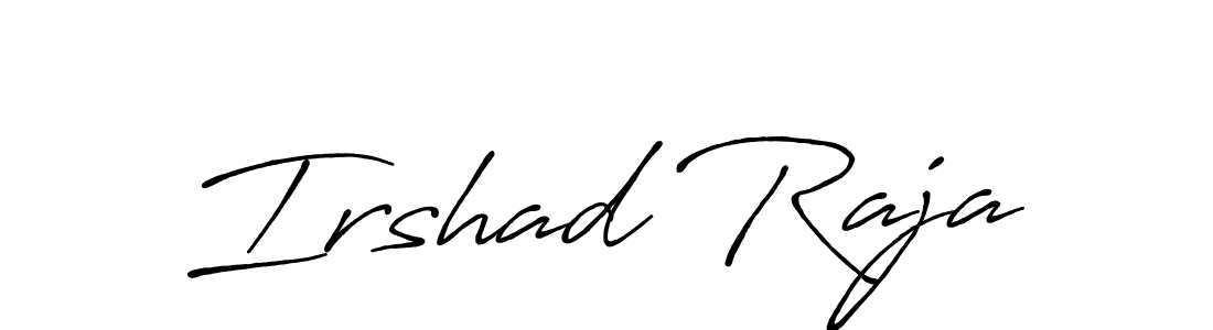 Here are the top 10 professional signature styles for the name Irshad Raja. These are the best autograph styles you can use for your name. Irshad Raja signature style 7 images and pictures png