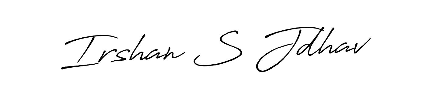 Here are the top 10 professional signature styles for the name Irshan S Jdhav. These are the best autograph styles you can use for your name. Irshan S Jdhav signature style 7 images and pictures png