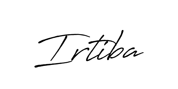 Also You can easily find your signature by using the search form. We will create Irtiba name handwritten signature images for you free of cost using Antro_Vectra_Bolder sign style. Irtiba signature style 7 images and pictures png