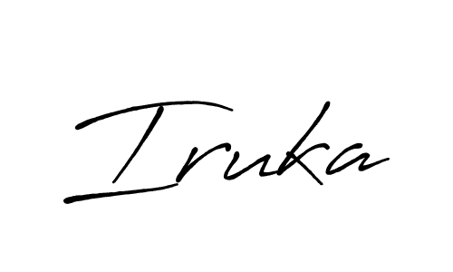 Make a beautiful signature design for name Iruka. Use this online signature maker to create a handwritten signature for free. Iruka signature style 7 images and pictures png