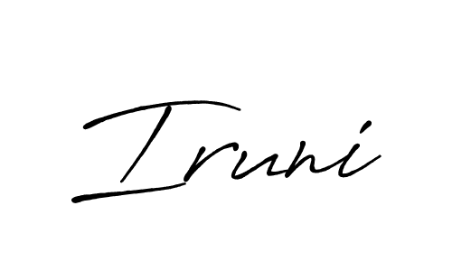 Check out images of Autograph of Iruni name. Actor Iruni Signature Style. Antro_Vectra_Bolder is a professional sign style online. Iruni signature style 7 images and pictures png