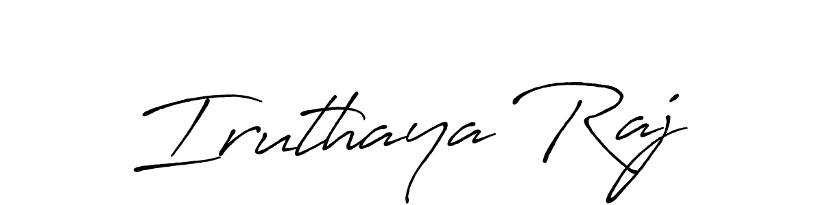 This is the best signature style for the Iruthaya Raj name. Also you like these signature font (Antro_Vectra_Bolder). Mix name signature. Iruthaya Raj signature style 7 images and pictures png