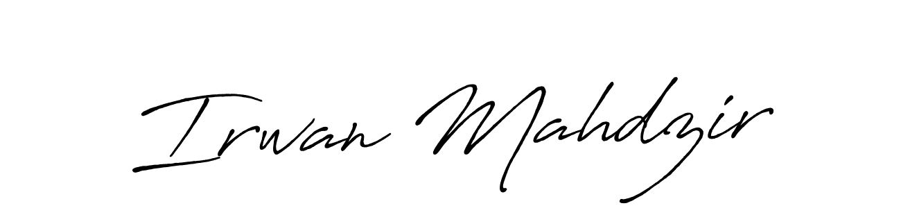 Once you've used our free online signature maker to create your best signature Antro_Vectra_Bolder style, it's time to enjoy all of the benefits that Irwan Mahdzir name signing documents. Irwan Mahdzir signature style 7 images and pictures png