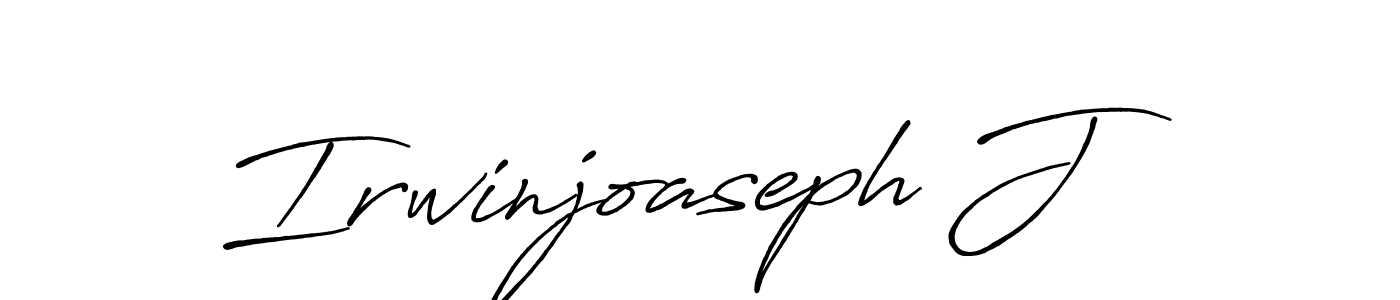 if you are searching for the best signature style for your name Irwinjoaseph J. so please give up your signature search. here we have designed multiple signature styles  using Antro_Vectra_Bolder. Irwinjoaseph J signature style 7 images and pictures png