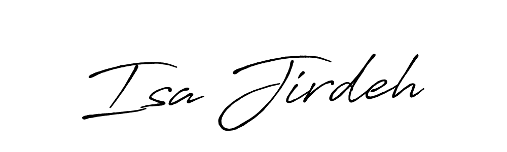 Here are the top 10 professional signature styles for the name Isa Jirdeh. These are the best autograph styles you can use for your name. Isa Jirdeh signature style 7 images and pictures png