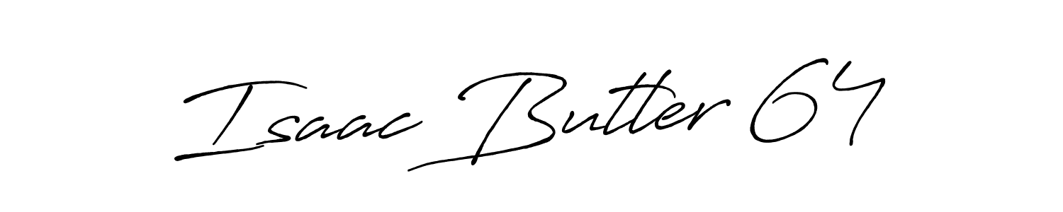 Use a signature maker to create a handwritten signature online. With this signature software, you can design (Antro_Vectra_Bolder) your own signature for name Isaac Butler 64. Isaac Butler 64 signature style 7 images and pictures png