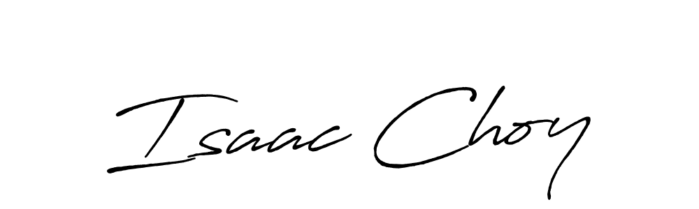 Use a signature maker to create a handwritten signature online. With this signature software, you can design (Antro_Vectra_Bolder) your own signature for name Isaac Choy. Isaac Choy signature style 7 images and pictures png