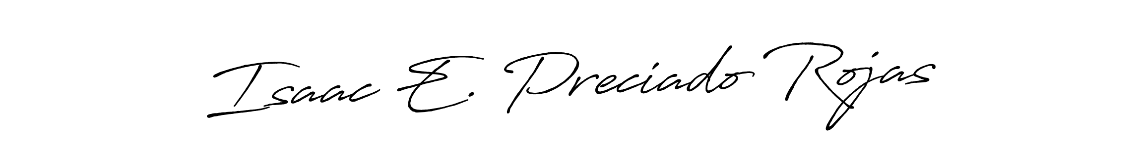 Once you've used our free online signature maker to create your best signature Antro_Vectra_Bolder style, it's time to enjoy all of the benefits that Isaac E. Preciado Rojas name signing documents. Isaac E. Preciado Rojas signature style 7 images and pictures png