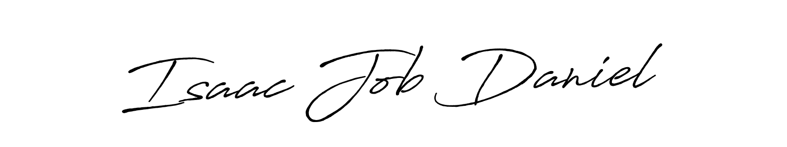 It looks lik you need a new signature style for name Isaac Job Daniel. Design unique handwritten (Antro_Vectra_Bolder) signature with our free signature maker in just a few clicks. Isaac Job Daniel signature style 7 images and pictures png