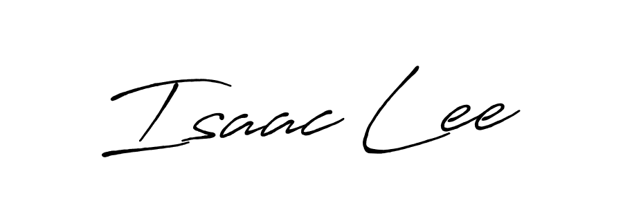 How to make Isaac Lee signature? Antro_Vectra_Bolder is a professional autograph style. Create handwritten signature for Isaac Lee name. Isaac Lee signature style 7 images and pictures png