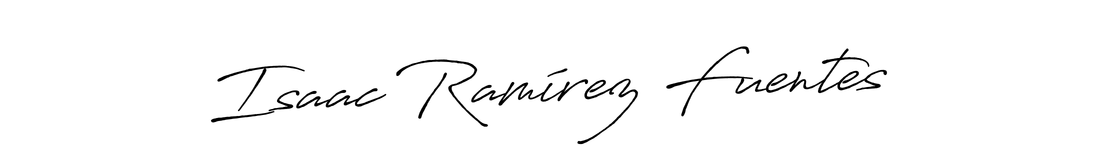 How to make Isaac Ramírez Fuentes signature? Antro_Vectra_Bolder is a professional autograph style. Create handwritten signature for Isaac Ramírez Fuentes name. Isaac Ramírez Fuentes signature style 7 images and pictures png