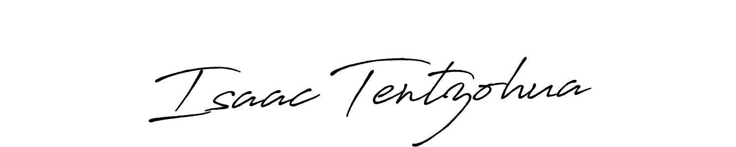 Design your own signature with our free online signature maker. With this signature software, you can create a handwritten (Antro_Vectra_Bolder) signature for name Isaac Tentzohua. Isaac Tentzohua signature style 7 images and pictures png