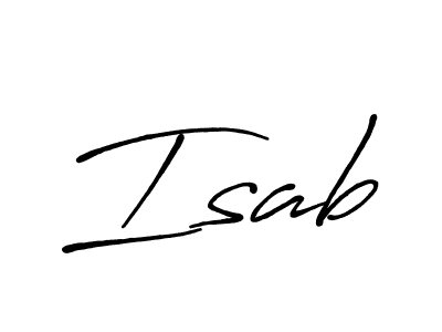 See photos of Isab official signature by Spectra . Check more albums & portfolios. Read reviews & check more about Antro_Vectra_Bolder font. Isab signature style 7 images and pictures png
