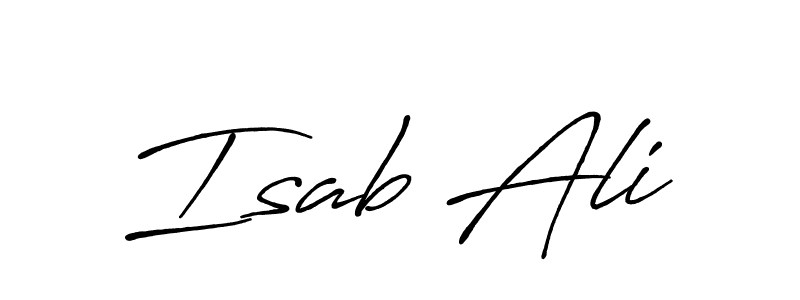 Here are the top 10 professional signature styles for the name Isab Ali. These are the best autograph styles you can use for your name. Isab Ali signature style 7 images and pictures png