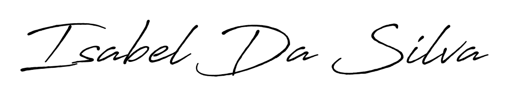 Master the art of signing with Isabel Da Silva written in fluent Antro_Vectra_Bolder script. A great template to practice and refine your handwriting. Isabel Da Silva signature style 7 images and pictures png