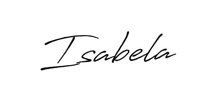 Best and Professional Signature Style for Isabela. Antro_Vectra_Bolder Best Signature Style Collection. Isabela signature style 7 images and pictures png