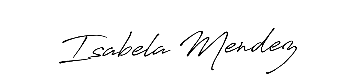 How to Draw Isabela Mendez signature style? Antro_Vectra_Bolder is a latest design signature styles for name Isabela Mendez. Isabela Mendez signature style 7 images and pictures png