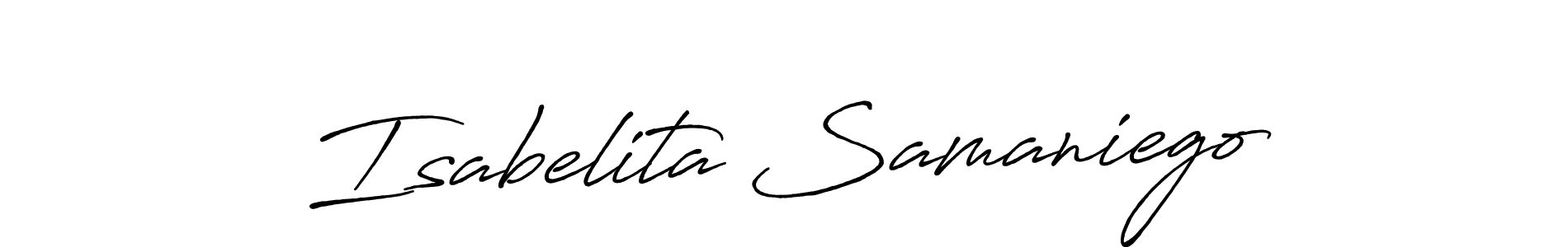 How to Draw Isabelita Samaniego signature style? Antro_Vectra_Bolder is a latest design signature styles for name Isabelita Samaniego. Isabelita Samaniego signature style 7 images and pictures png