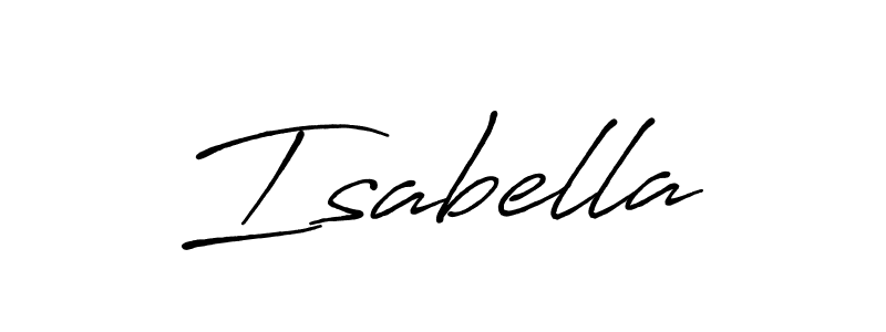 Also You can easily find your signature by using the search form. We will create Isabella name handwritten signature images for you free of cost using Antro_Vectra_Bolder sign style. Isabella signature style 7 images and pictures png