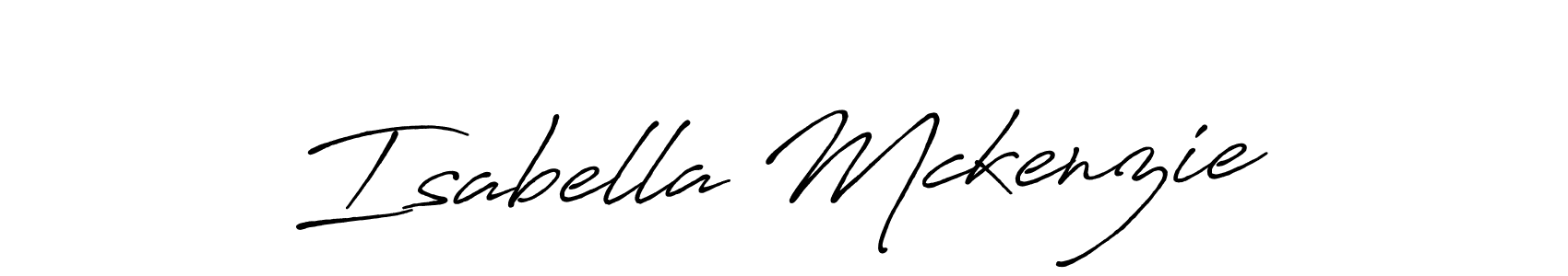 Isabella Mckenzie stylish signature style. Best Handwritten Sign (Antro_Vectra_Bolder) for my name. Handwritten Signature Collection Ideas for my name Isabella Mckenzie. Isabella Mckenzie signature style 7 images and pictures png