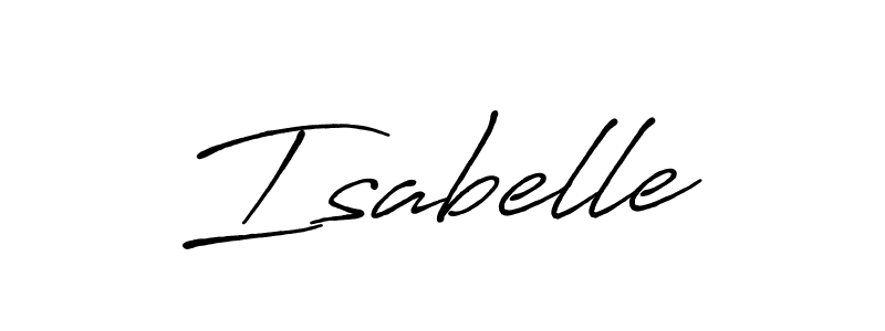 The best way (Antro_Vectra_Bolder) to make a short signature is to pick only two or three words in your name. The name Isabelle include a total of six letters. For converting this name. Isabelle signature style 7 images and pictures png