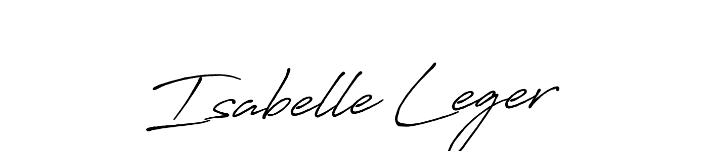 The best way (Antro_Vectra_Bolder) to make a short signature is to pick only two or three words in your name. The name Isabelle Leger include a total of six letters. For converting this name. Isabelle Leger signature style 7 images and pictures png