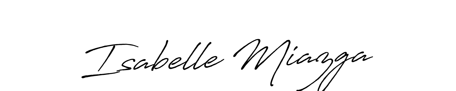 Make a beautiful signature design for name Isabelle Miazga. Use this online signature maker to create a handwritten signature for free. Isabelle Miazga signature style 7 images and pictures png