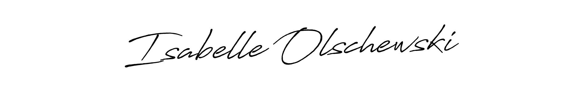 Here are the top 10 professional signature styles for the name Isabelle Olschewski. These are the best autograph styles you can use for your name. Isabelle Olschewski signature style 7 images and pictures png